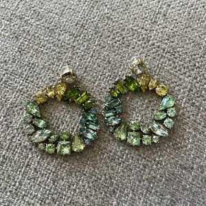 J crew statement earrings
